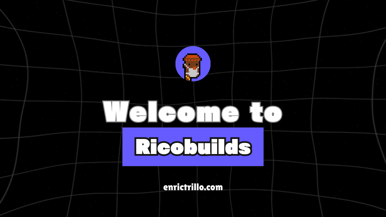 Welcome to RicoBuilds